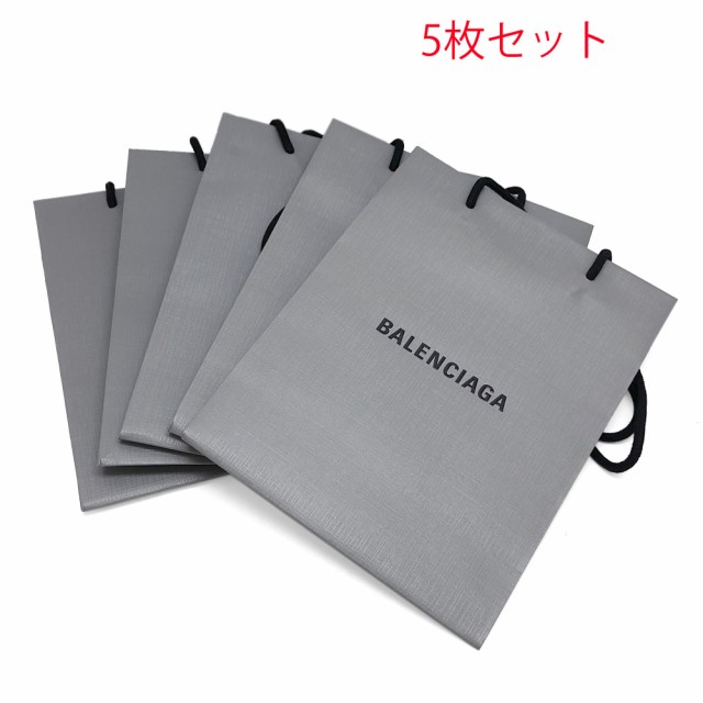 新品)バレンシアガ ショッパー ショップ袋 5枚セット BALENCIAGAの通販